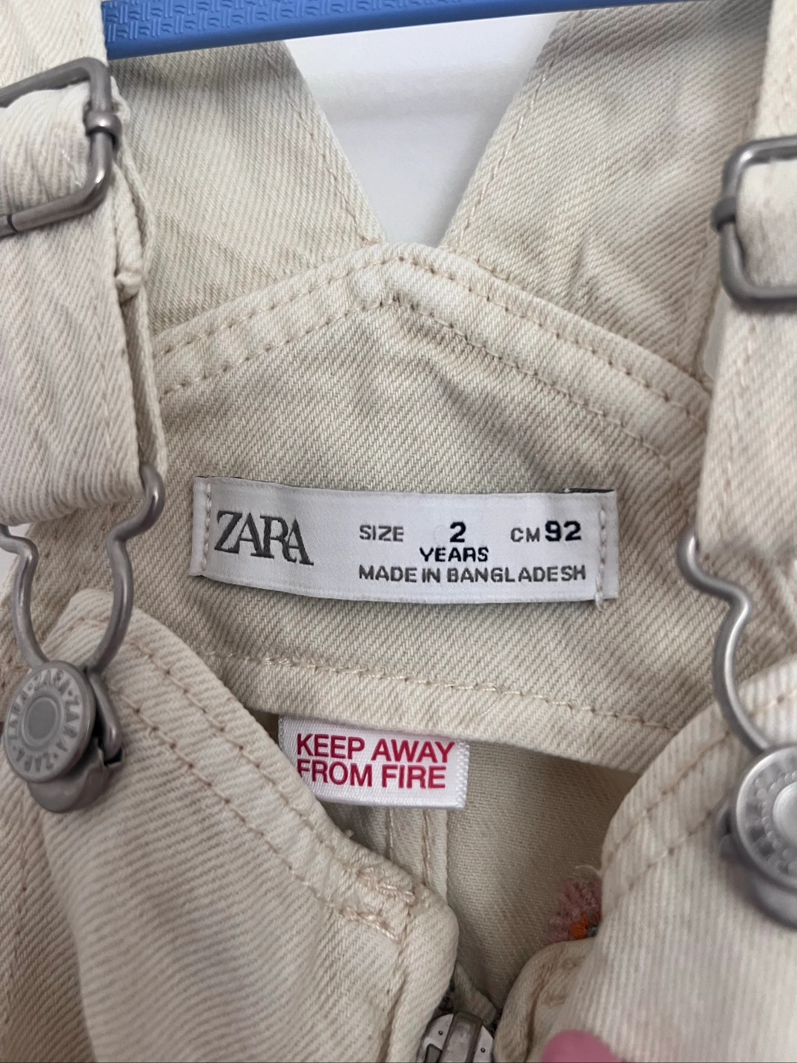 👗 Floral Jumpsuit | Zara | Size 2 (92cm) – photo 4